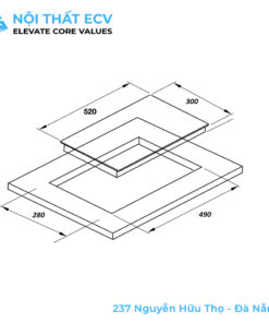 Alternative view of Bếp 2 Từ Domino Ngang KAFF KF-SM200II