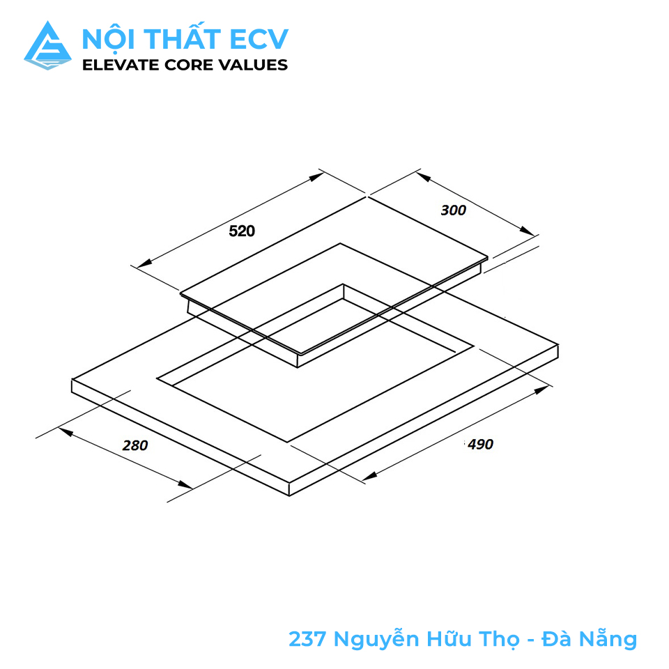 Bếp 2 Từ Domino Ngang KAFF KF-SM200II - Ảnh 2