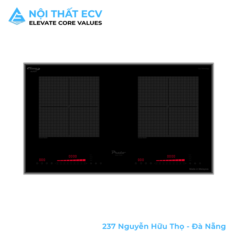 Bếp Từ 2 Vùng Nấu PT-668