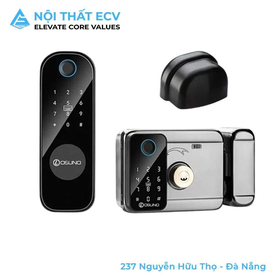 Khóa Cổng Vân Tay 2 Chiều Osuno OSN-3335 5 Chức Năng